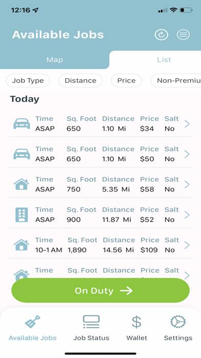 Shovler: Snow Removal OnDemand App screenshot