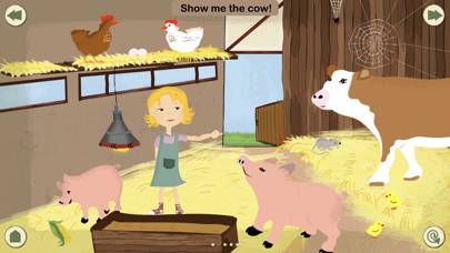 KinderApp Farm: My First Words Captura de pantalla de la aplicación