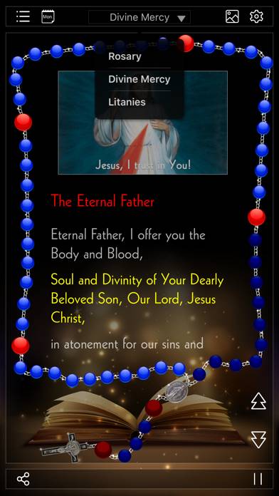Holy Rosary Audio Deluxe(Rosary and Divine Mercy) Schermata dell'app #3