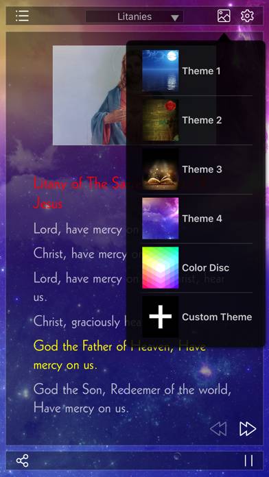 Holy Rosary Audio Deluxe(Rosary and Divine Mercy) App screenshot #5