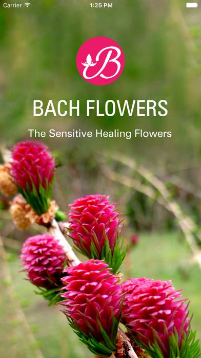 Bach Flowers Remedies App screenshot #1