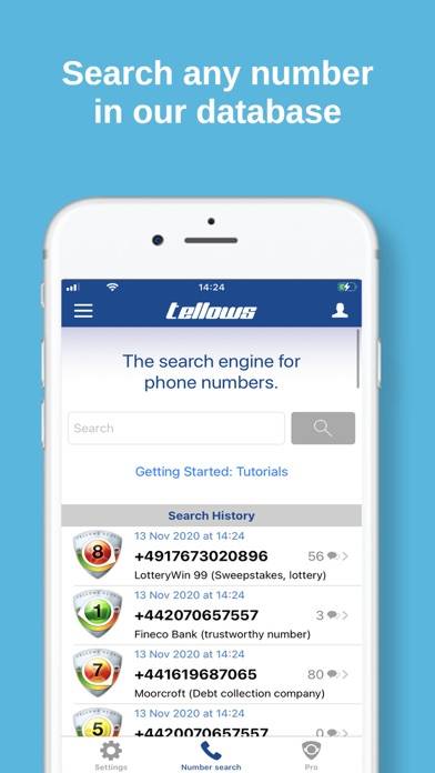 tellows Caller ID & Blocker screenshot