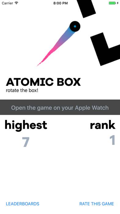 AtomicBox Arcade for Watch Spiel-Screenshot