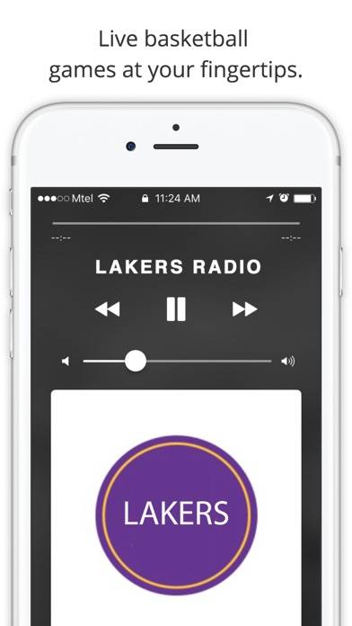 GameTime Basketball Radio Captura de pantalla de la aplicación #4