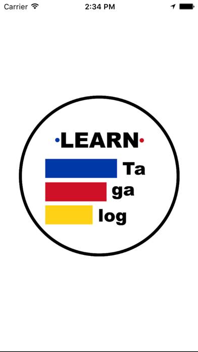 Learn Tagalog - Flashcards skärmdump