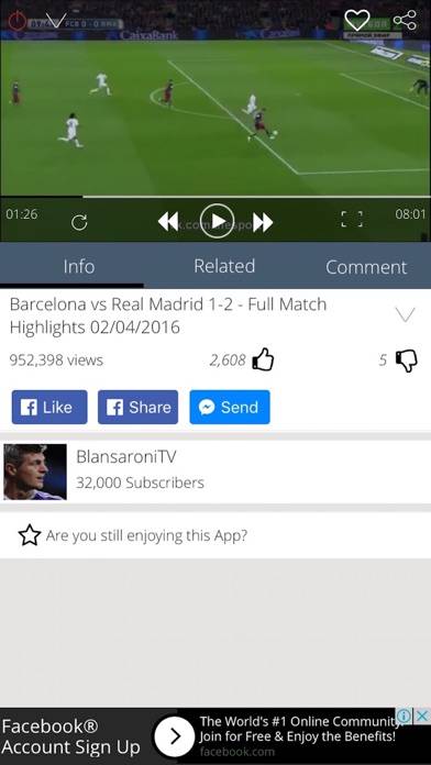 Football TV Schermata dell'app #3