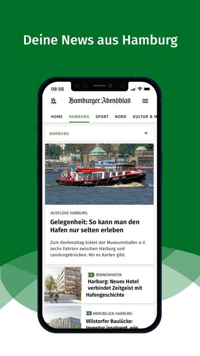 Hamburger Abendblatt News App screenshot #1