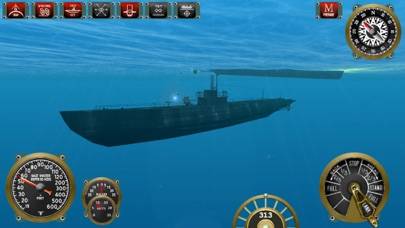 Silent Depth Submarine Sim Capture d'écran de l'application #4