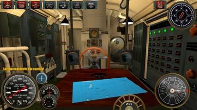 Silent Depth Submarine Sim schermata del gioco