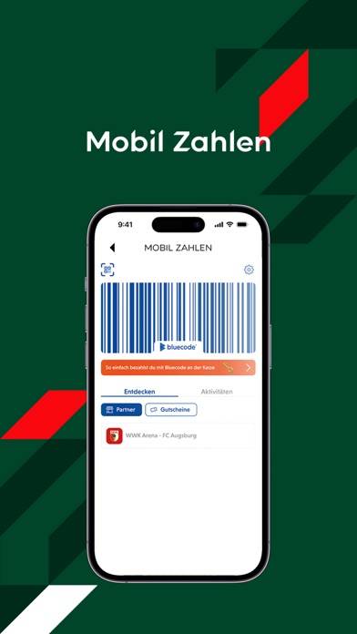 FC Augsburg 1907 App-Screenshot