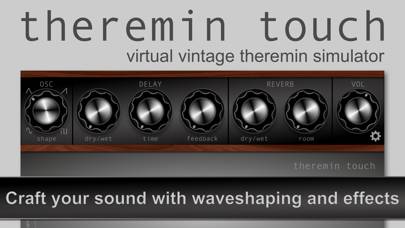 Theremin Touch App screenshot #1