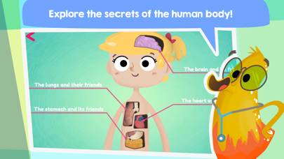 Doctor Justabout and the Human body App screenshot #1