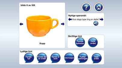 Dagligliv Afasi-app screenshot