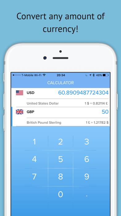 Convertitore di valuta Swap Schermata dell'app #4