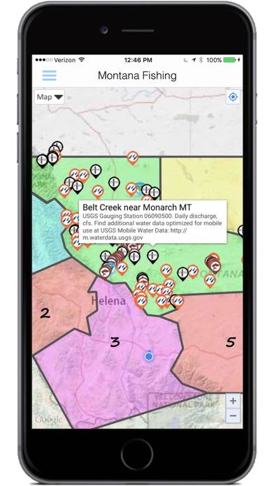 Montana Fishing Access App screenshot #3