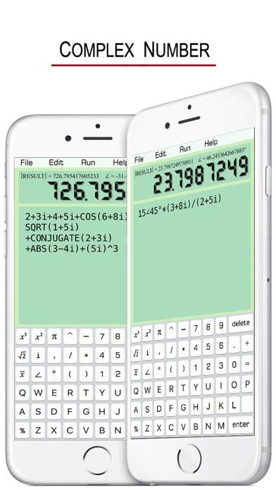 Notebook Calculator App skärmdump #4