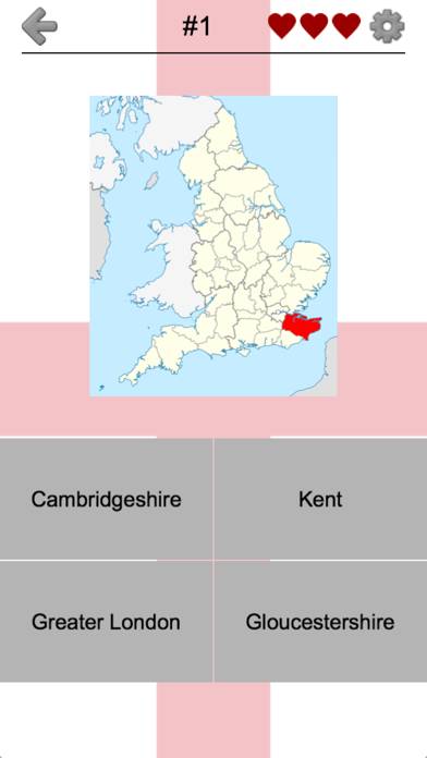 Counties of England Quiz