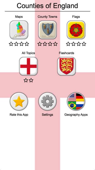 Counties of England Quiz App screenshot #3