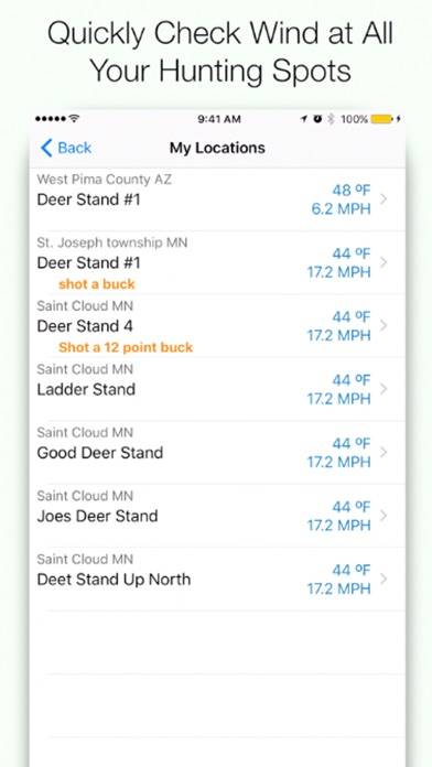Wind Direction for Deer Hunting App screenshot #2