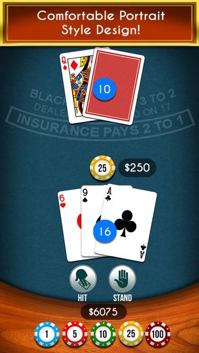 Blackjack App screenshot #3