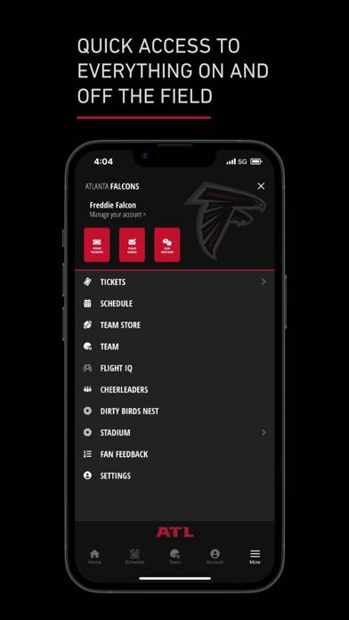 Atlanta Falcons App screenshot