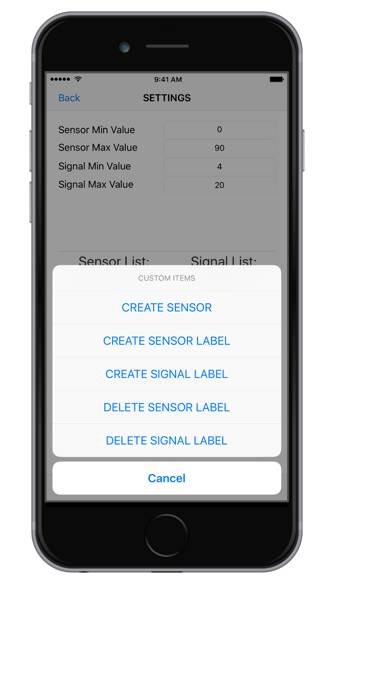 SENSOR TOOL captura de pantalla