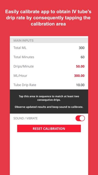 Drip Rate Infusion Calculator App screenshot #3