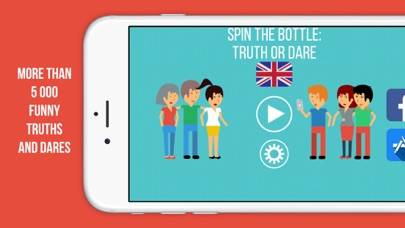 Bottle spin: Truth or Dare PRO App screenshot #1