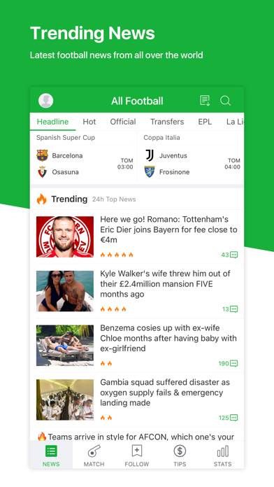 All Football Schermata dell'app #1