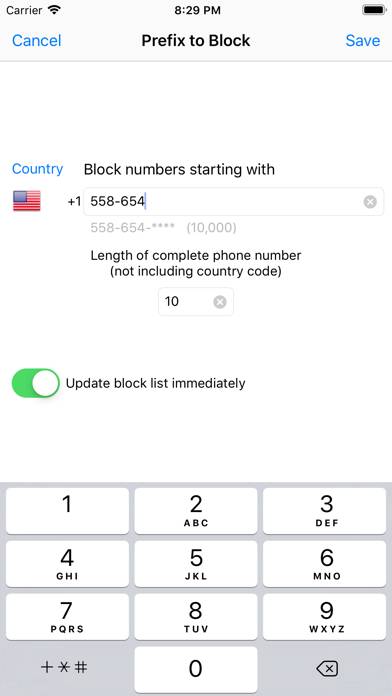 WideProtect Spam Call Blocker Capture d'écran de l'application #2