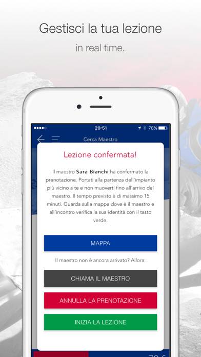 Skitrice Schermata dell'app