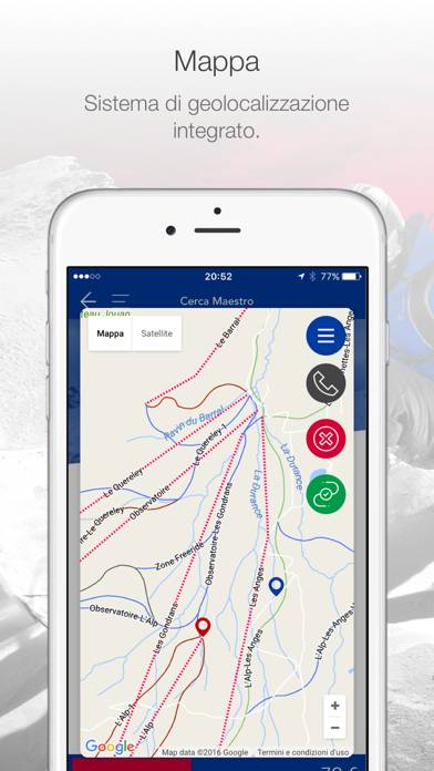 Skitrice Schermata dell'app