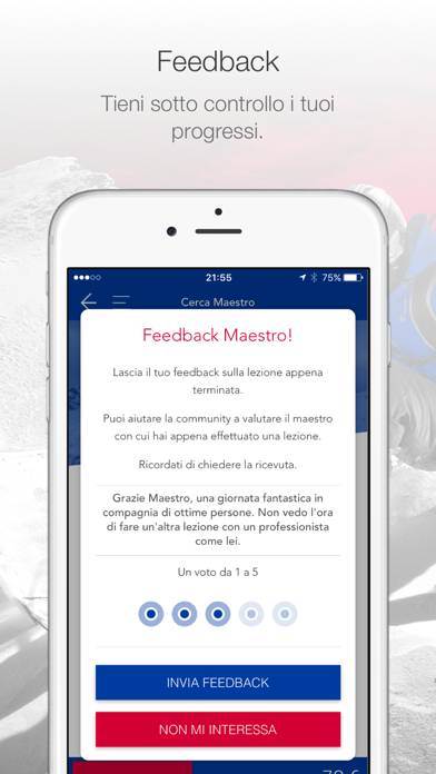 Skitrice Schermata dell'app