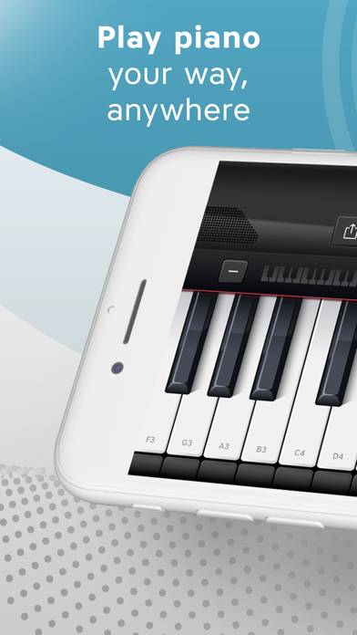 Piano Keyboard App: Play Songs Captura de pantalla de la aplicación #1