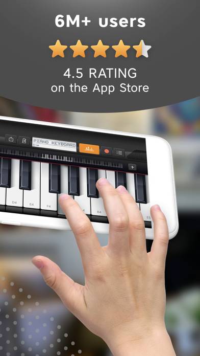 Piano Keyboard App: Play Songs Captura de pantalla de la aplicación #6