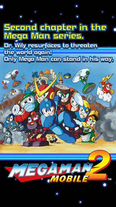 Mega Man 2 Mobile Captura de pantalla de la aplicación #1