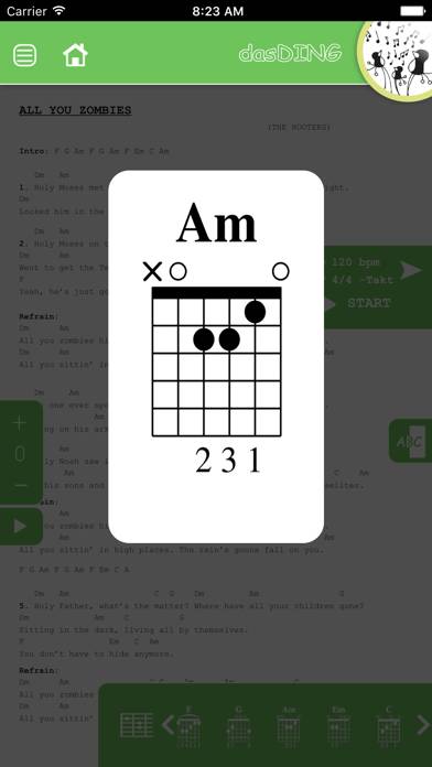 DasDing 1 Songbook App-Screenshot #3