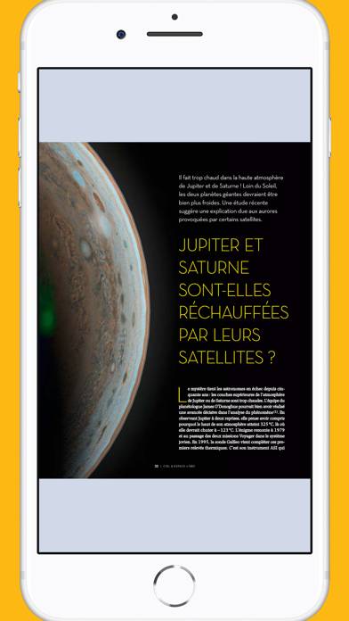 Ciel et Espace App screenshot