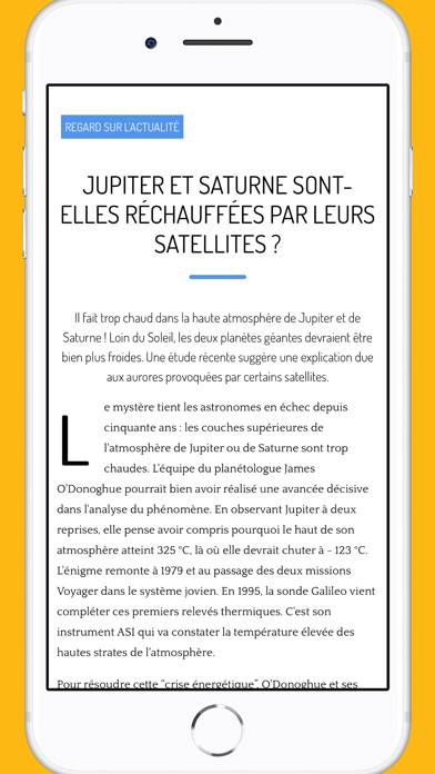 Ciel et Espace App screenshot