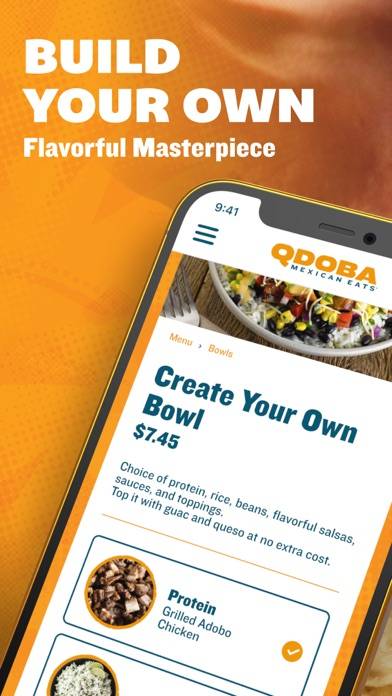 QDOBA Mexican Eats App screenshot #3