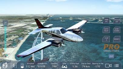 Pro Flight Simulator Dubai 4K Captura de pantalla de la aplicación #2