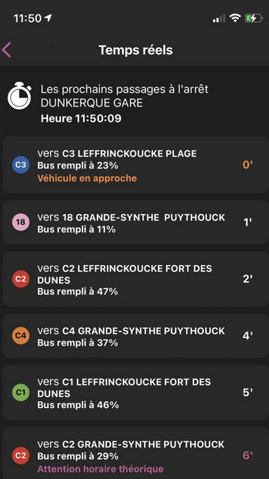 DKBUS Live Capture d'écran de l'application