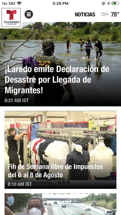 Telemundo Laredo App screenshot #2