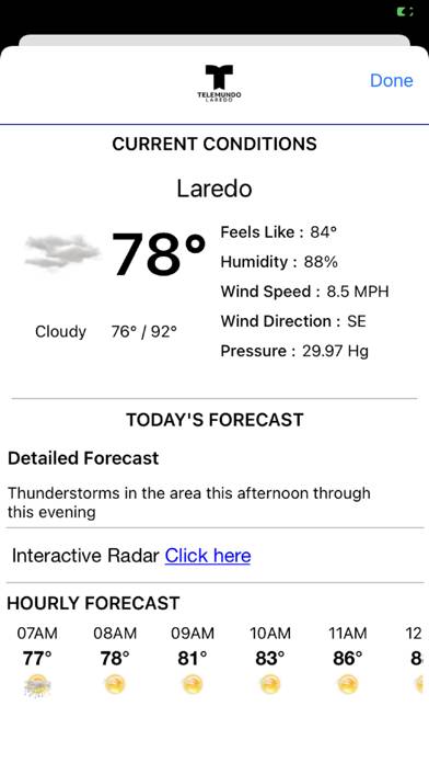 Telemundo Laredo App screenshot #5