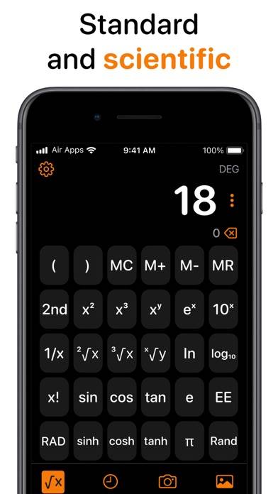 Calculator Air: AI Math Solver App screenshot