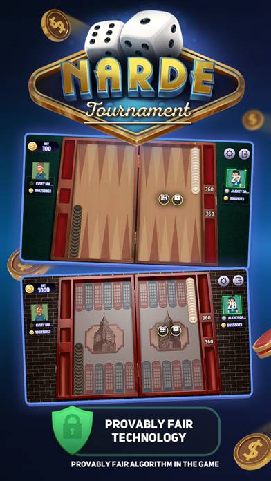 Narde Tournament App screenshot #1