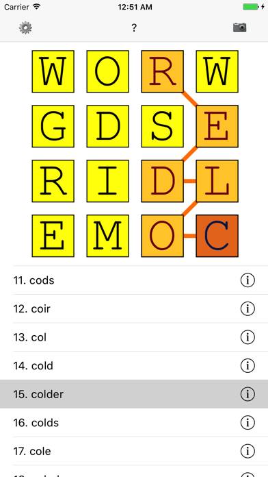 Word Grids App screenshot #1