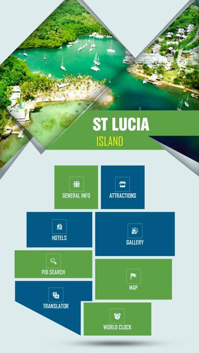 St Lucia Island Tourism Guide App screenshot #2