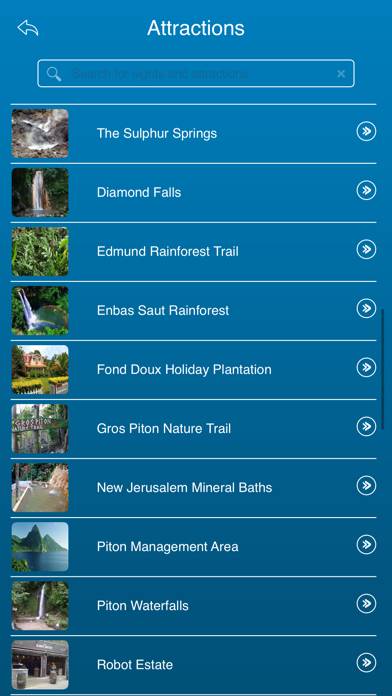 St Lucia Island Tourism Guide App screenshot #3