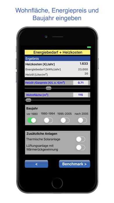 Heizenergie plus Heizkosten App screenshot #2